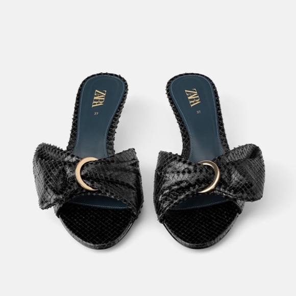 zara kitten heel sandals